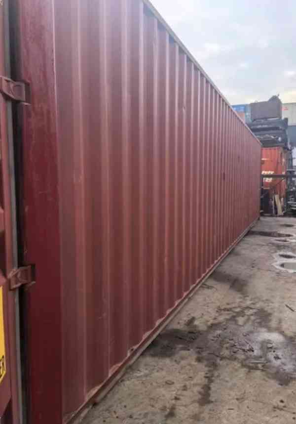 lodní kontejner 40 HC, 12 m, skladový kontejner - foto 2