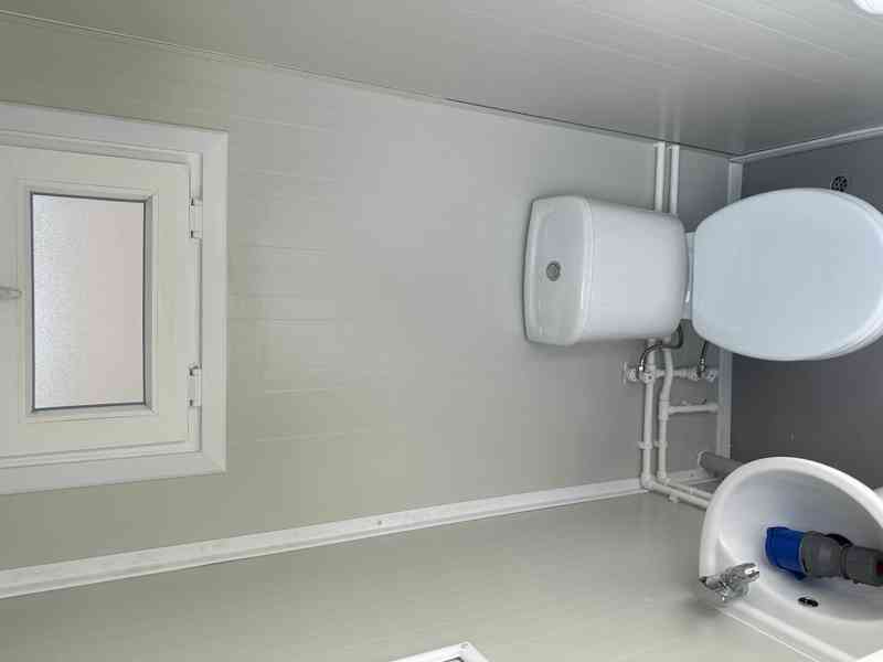 Sanitární kontejner 2x kabina s WC a umyvadlem - foto 5