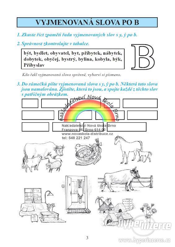 Vyjmenovaná slova hrou – pracovní sešit - 3. ročník - foto 3