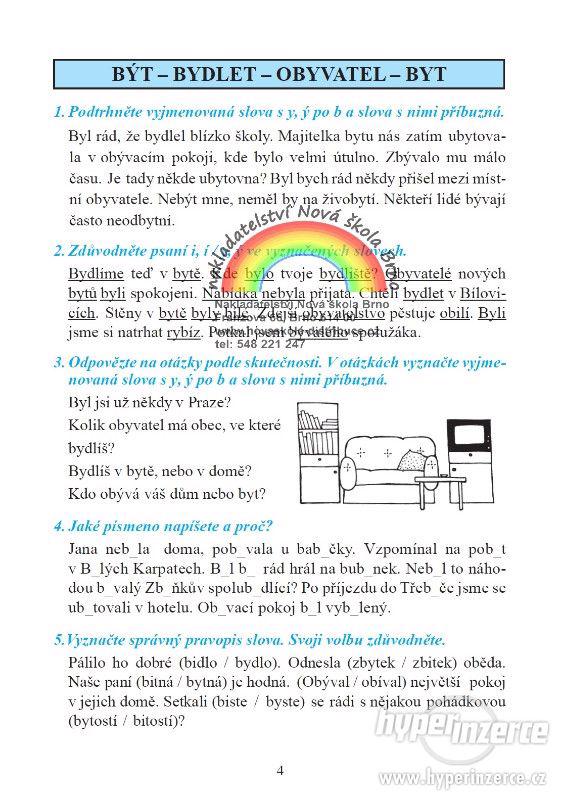 Vyjmenovaná slova hrou – pracovní sešit - 3. ročník - foto 4