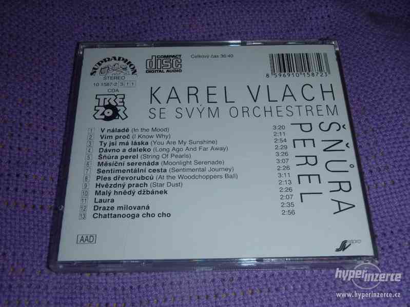 CD Karel Vlach Se Svým Orchestrem ‎– Šňůra Perel - foto 2