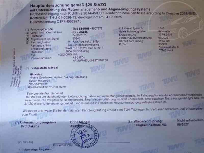 Škoda Rapid 1,2 TSI-81KW 1.MAJITEL - foto 16