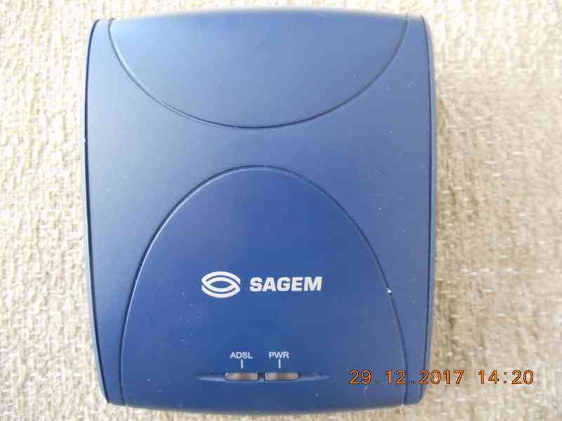 Prodám MODEM Sagem Fast 840 modrý - foto 3