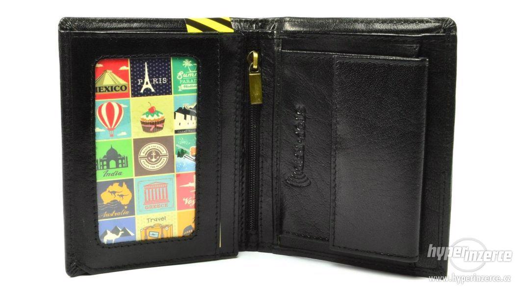 Moderní pánská kožená peněženka - foto 4