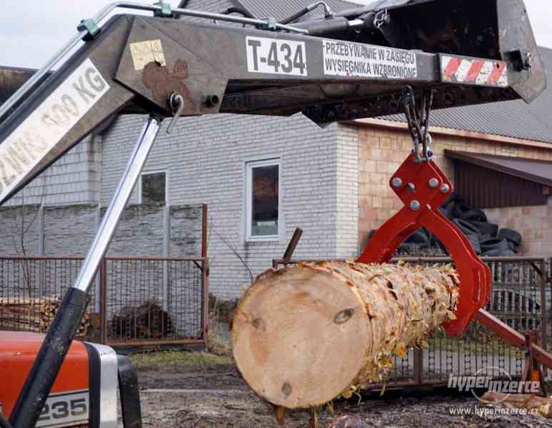 Manipulační kleště na dřevo JUMBO G600 - DOUBLE - foto 4