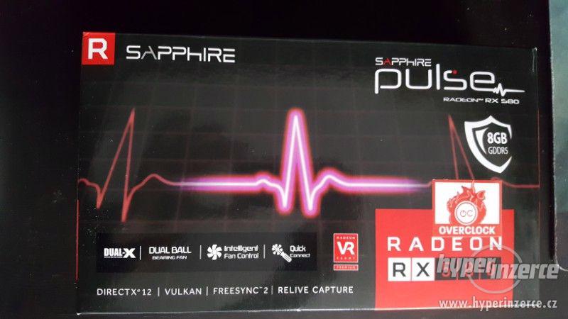 Grafická karta RX 580 8gb Sapphire Pulse OC - foto 1