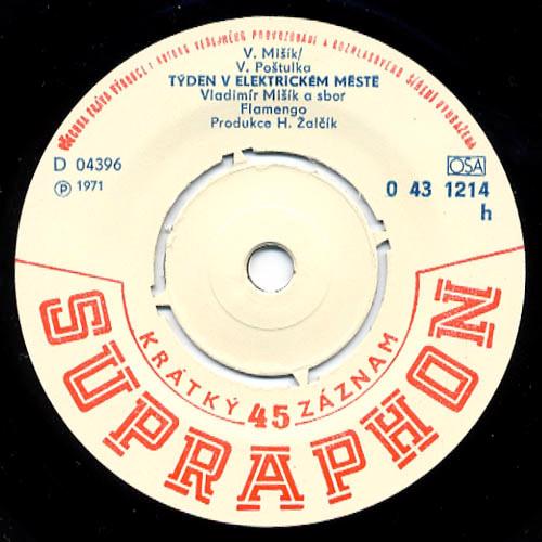 Flamengo ‎– Každou chvíli / Týden v elektrickém městě (SP) - foto 2