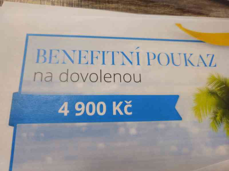 Benefitní poukázky na dovolenou.Exim tours,Fischer.Sleva 10% - foto 4