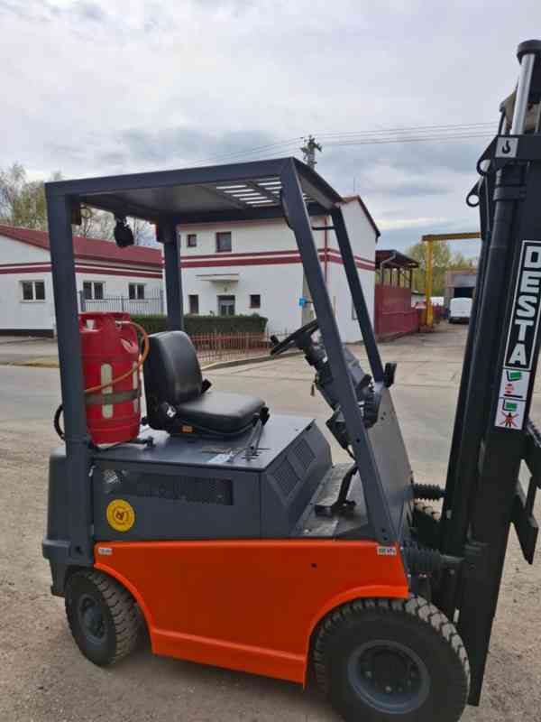 Vysokozdvižný vozík DESTA MV16BB-LPG, nosnost 1600 kg - foto 2