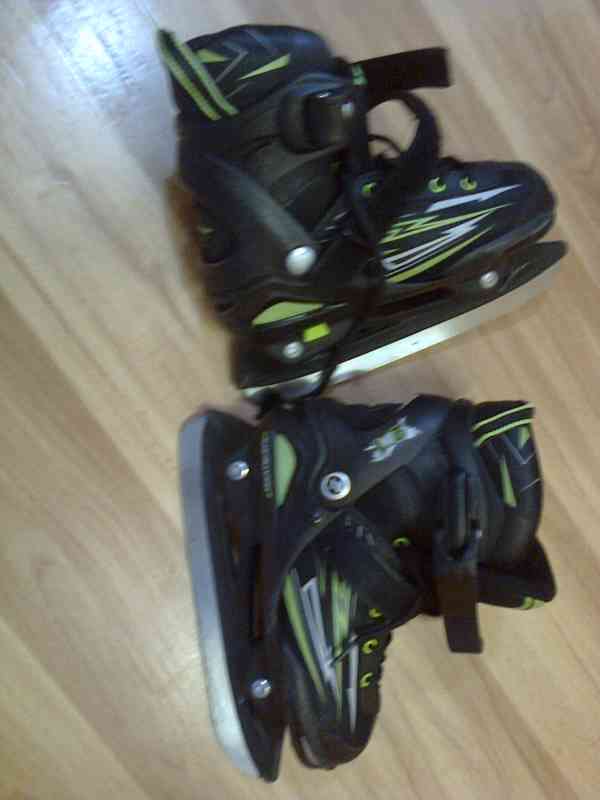 Brusle chlapecké nastavitelné 32-36 i kolečka - foto 3