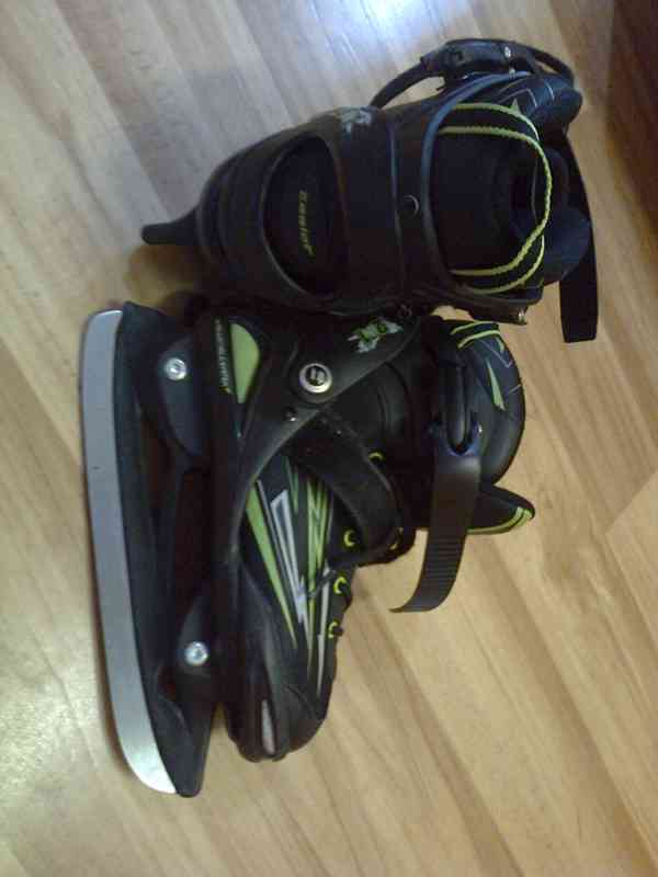 Brusle chlapecké nastavitelné 32-36 i kolečka - foto 4