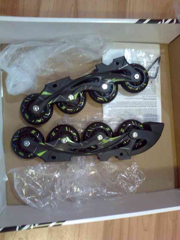 Brusle chlapecké nastavitelné 32-36 i kolečka - foto 6