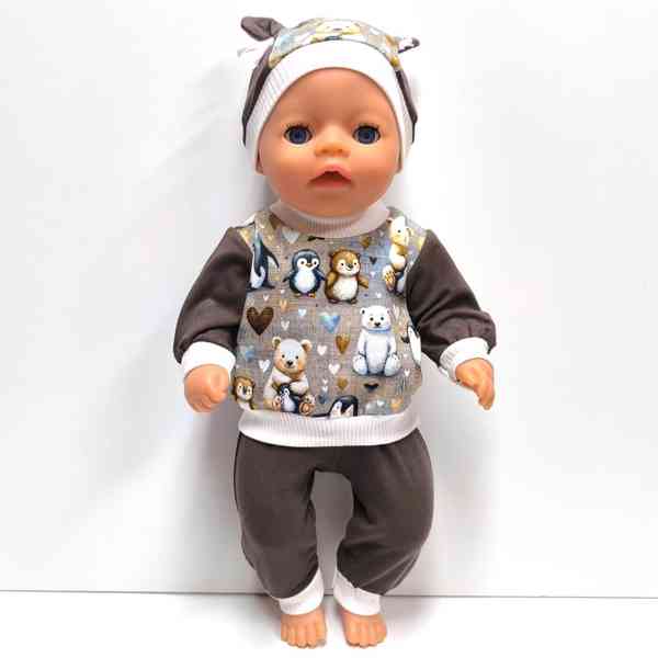 NOVÉ OBLEČKY NA BABY BORN soft touch little 36 cm  - foto 3