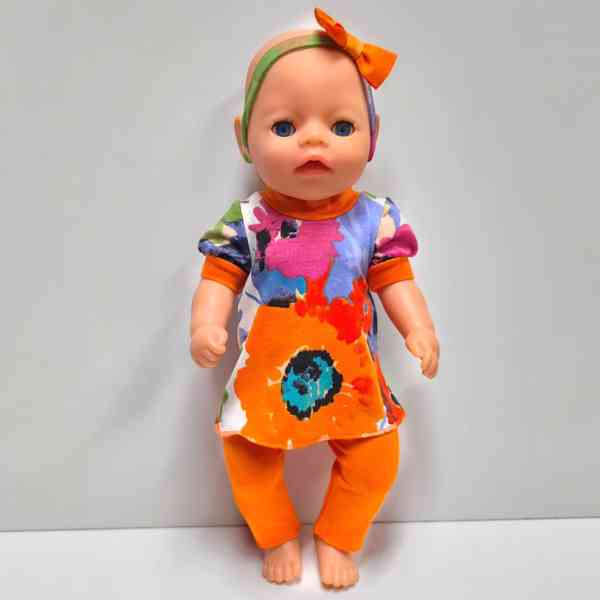 NOVÉ OBLEČKY NA BABY BORN soft touch little 36 cm  - foto 4