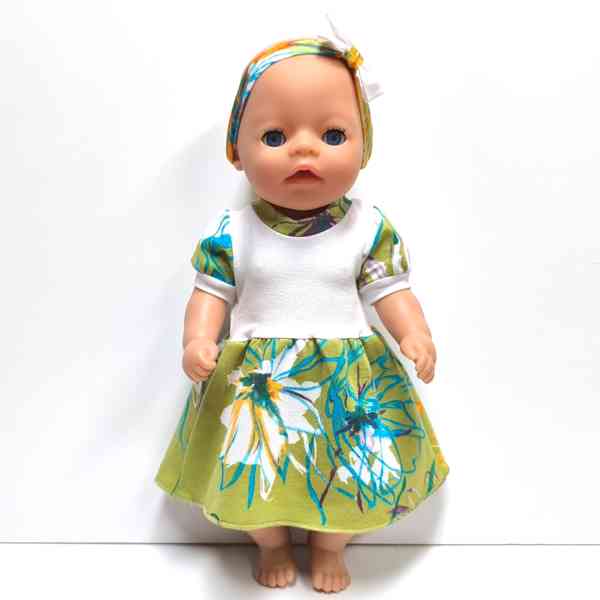 NOVÉ OBLEČKY NA BABY BORN soft touch little 36 cm  - foto 3