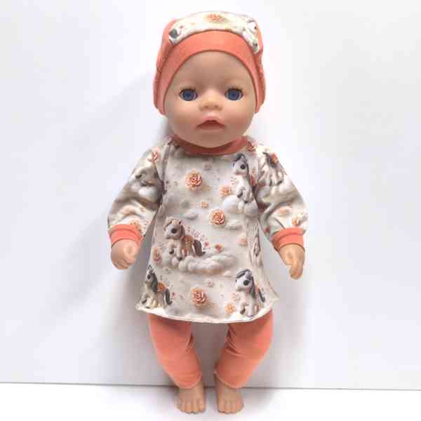 NOVÉ OBLEČKY NA BABY BORN soft touch little 36 cm  - foto 2