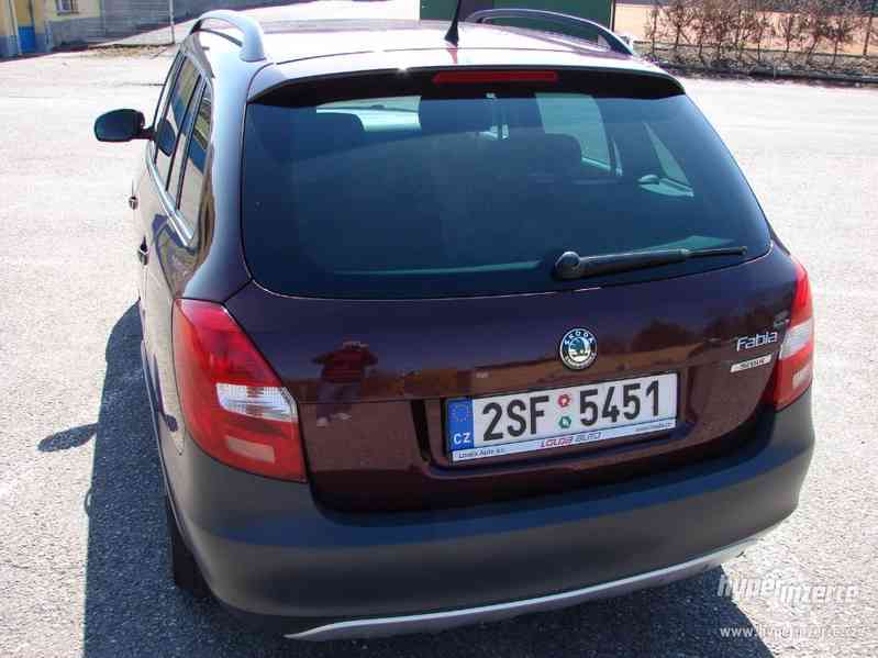 Škoda Fabia 1.2 TSI Combi Scout r.v.2012 2.Maj.serv.kníž.ČR - foto 4