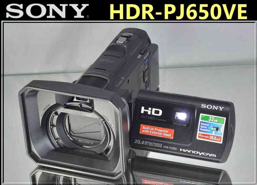 Sony HDR-PJ650VE *kamera s projektorem*FullHDV*GPS - foto 1
