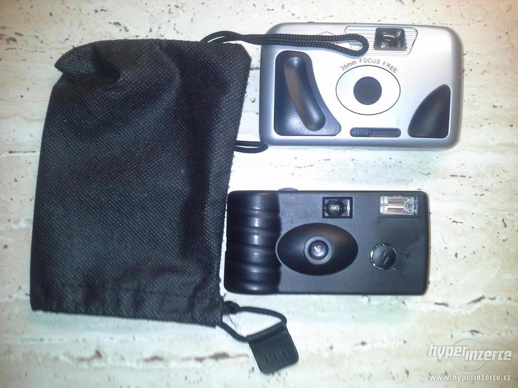 Prodám 2 "jednorázové" fotoaparáty s brašničkou - foto 1