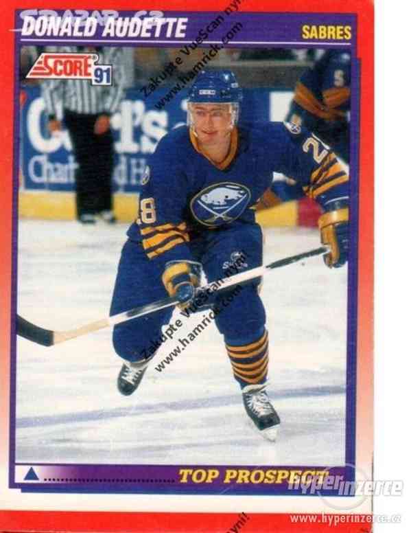 Donald Audette - Buffalo Sabres kartička Score 1991 NHL - foto 1