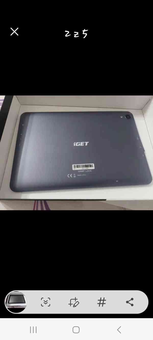 Dotykový tablet Iget smart L203C - foto 4
