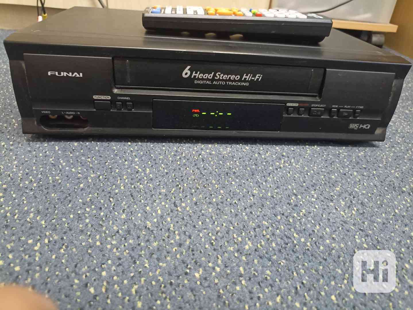 Hifi Videorekordér VHS,ovladač,odzkoušený - foto 1