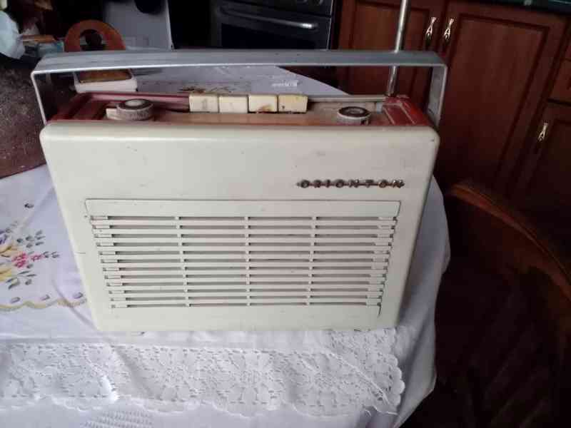 Staré tranzistorové rádio ORIONTON - foto 5