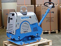 Vibrační deska WEBER CR6 CCD - 2013 - 416kg - foto 1