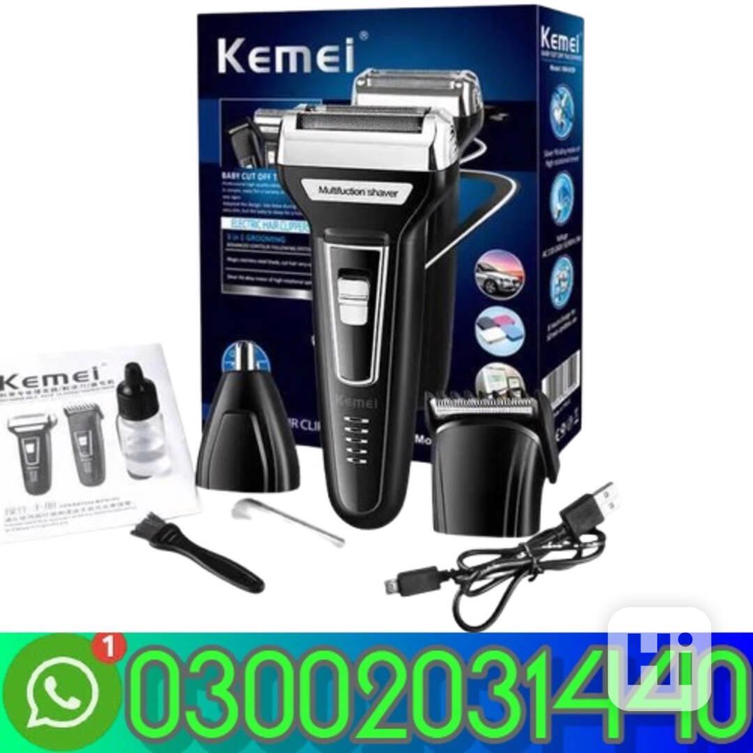 3 in 1 Rechargeable Men's Hair Shaver KM-6559 With USB Charg - foto 1