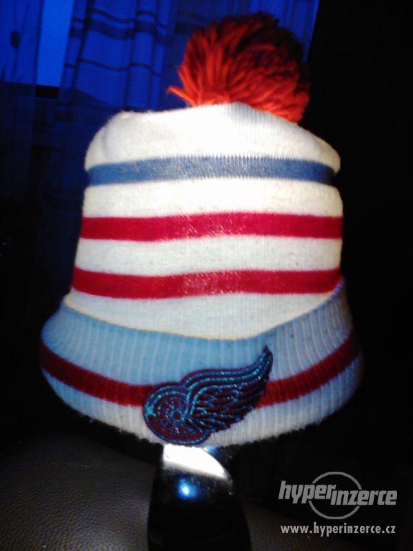 Zimní čepice Detroit Red Wings  kšiltovka Red Wings - foto 3