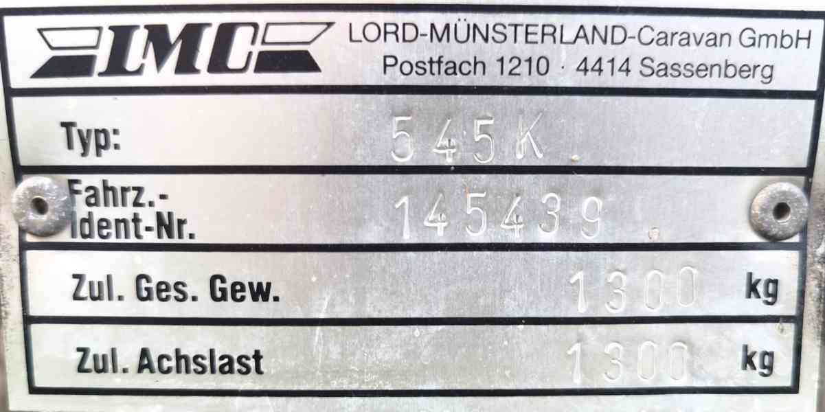 LMC v TOP stavu, Něm. doklady, příd. střecha, dovoz možný. - foto 18