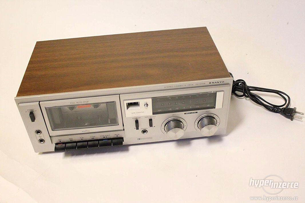 Prodám Sanyo Stereo Cassette Deck DR-3510M - foto 1