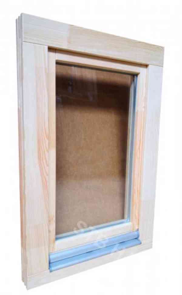 Dřevěné Euro okno 60x90 