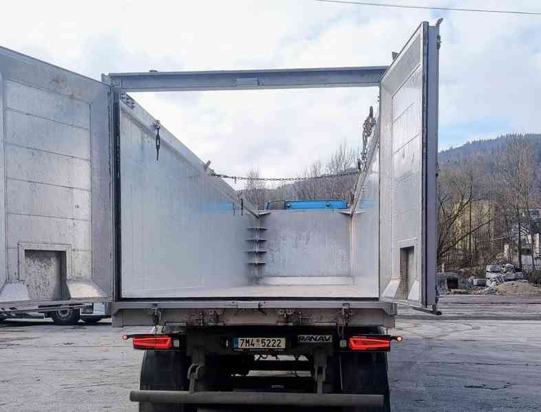 Sklápěcí návěs PANAV 50 m3 / trojkombinace / rukáv / TOP - foto 5