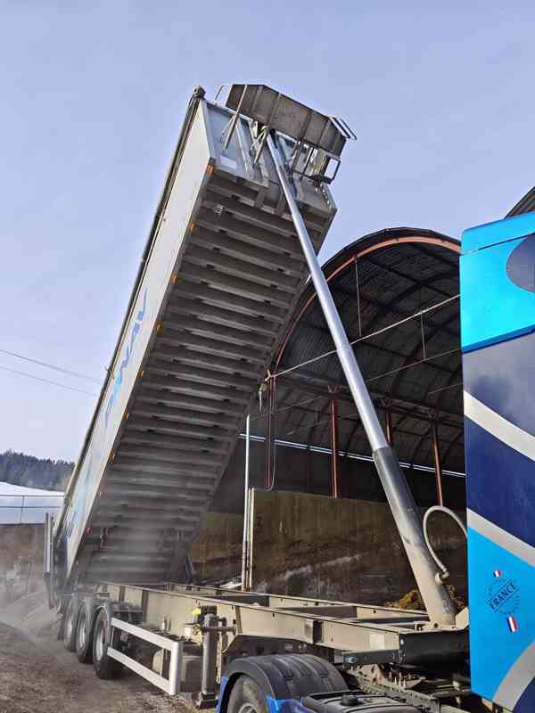 Sklápěcí návěs PANAV 50 m3 / trojkombinace / rukáv / TOP - foto 4