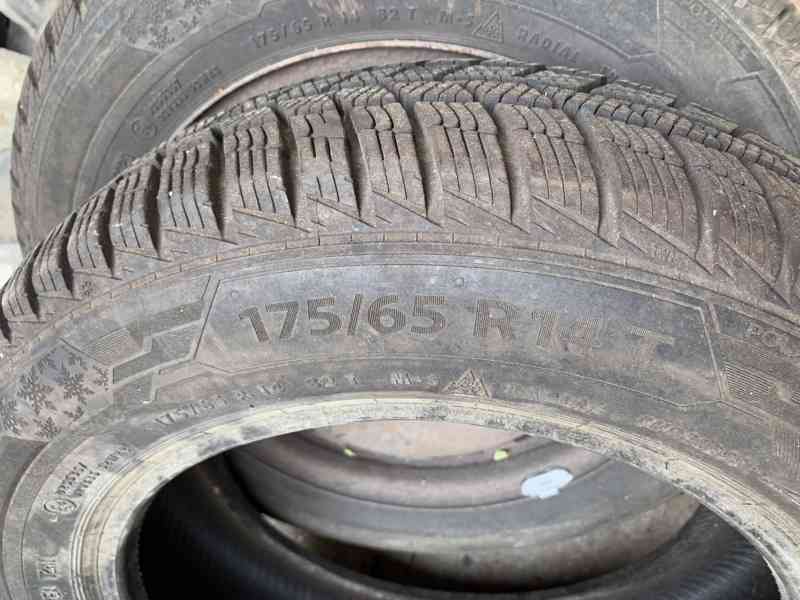 Prodám 4 ks zimních pneu Barum Polaris 175/65/14 - foto 2