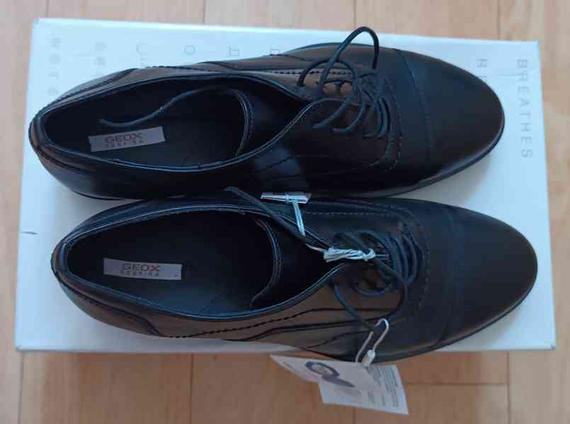Dámské kožené boty Geox Respira - foto 3
