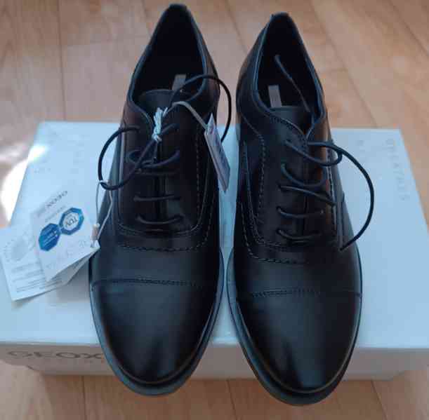 Dámské kožené boty Geox Respira - foto 5