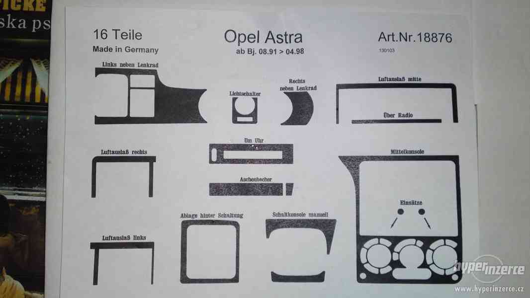 opel astra F 08/91 - 04/98 - foto 1