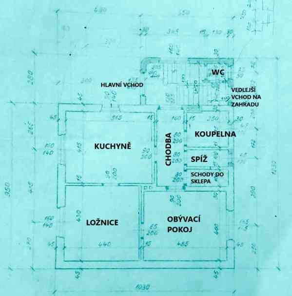 Pronájem přízemí rodinného domu 75 m² – Volduchy - foto 10