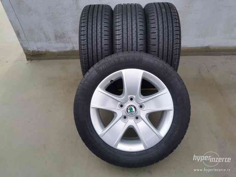 205/55R16 ALU KOLA OCTAVIA II 6,5x16 5x112 ET50 nová sada ko - foto 21