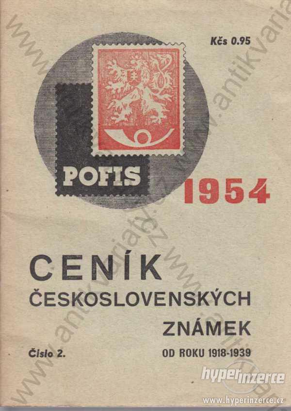 Ceník československých známek od roku 1918 - 1939; Číslo 2. - foto 1