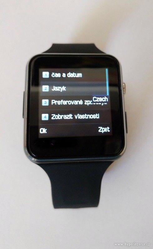 Chytre Smartwatch hodinky (Cerny) - foto 4