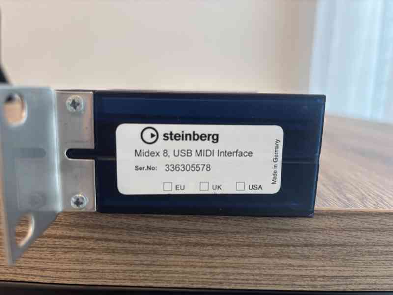 Steinberg Midex 8 – USB MIDI Interface - foto 6