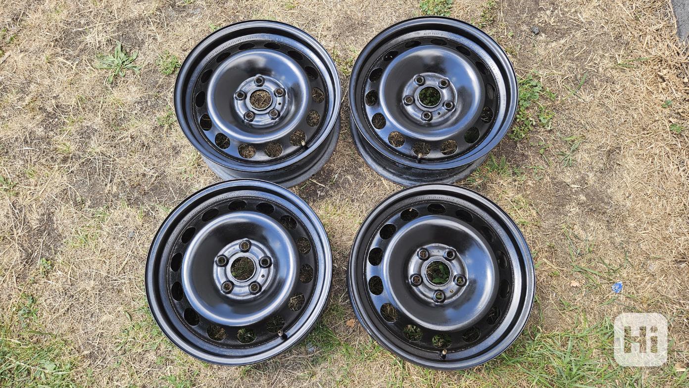Škoda Octavia plechové ráfky disky 6,5x16 5x112 ET46 - foto 1