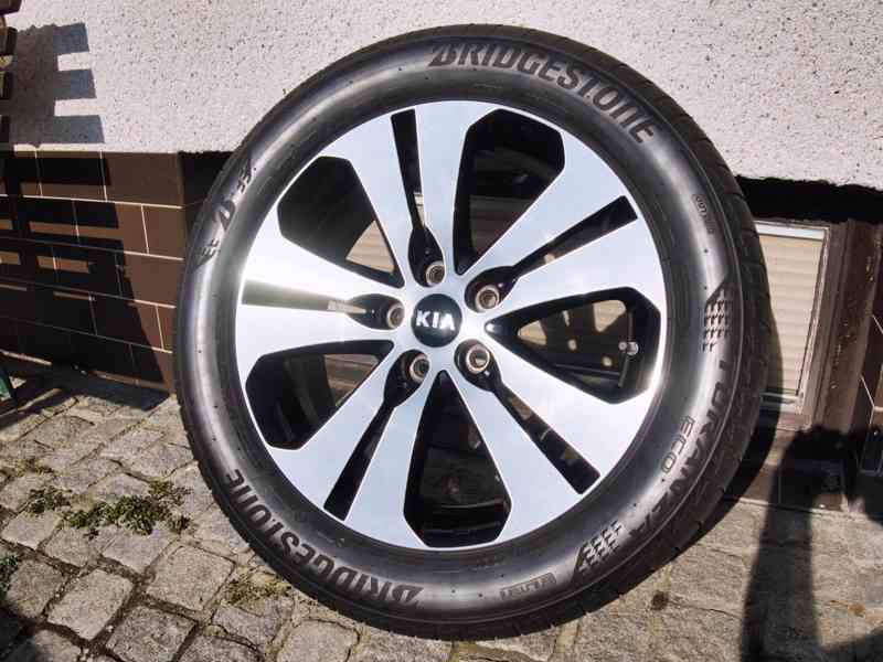 Litá kola KIA Sportage 18" Letní pneu Bridgestone 235/55R18 - foto 14