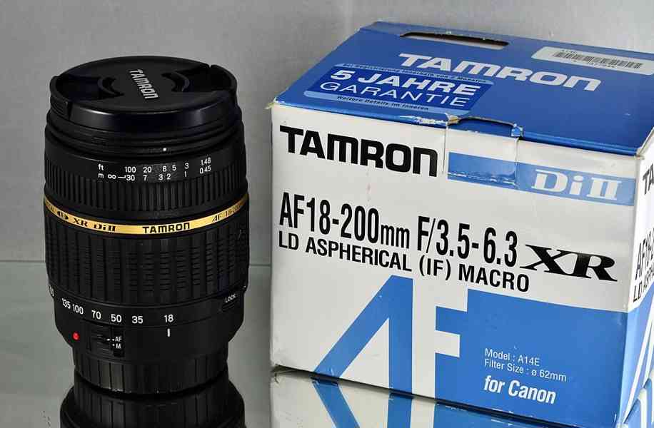 pro Canon - Tamron AF 18-200mm F/3.5-6.3 Di II LD - foto 1