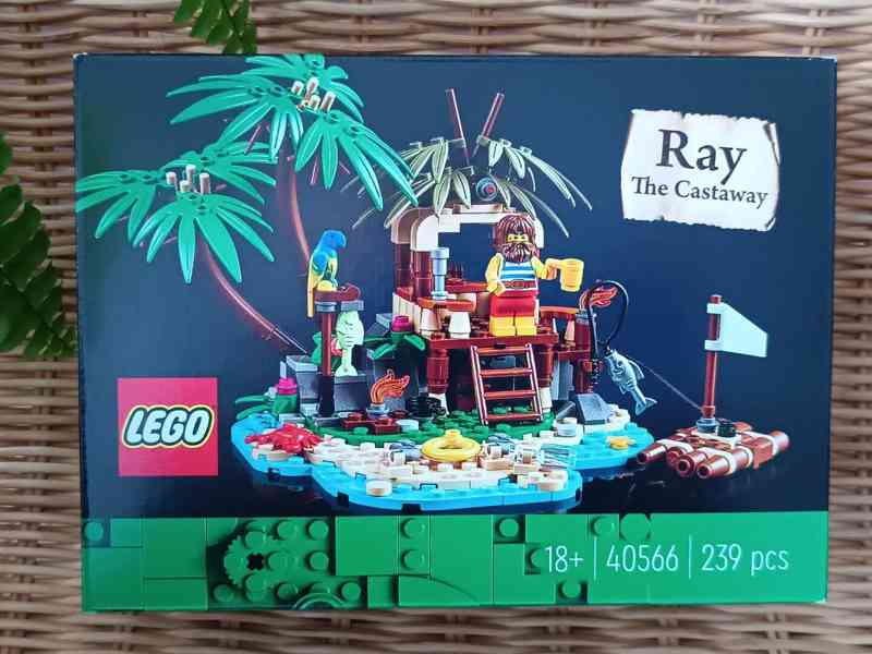🌿 Lego Ideas 40566 Trosečník Ray 🌿 - foto 3