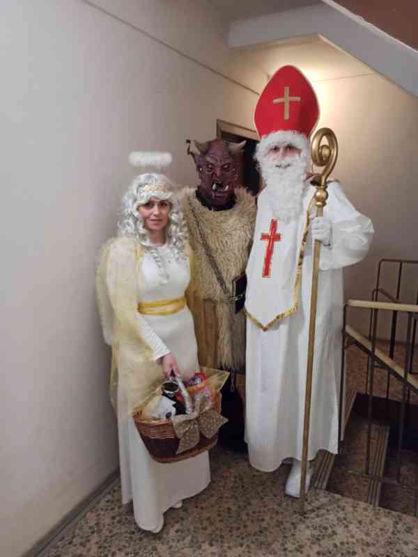 Mikuláš, čert a anděl 2025