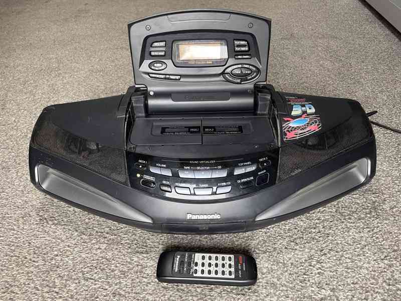 Panasonic Cobra RX-ED77 CD-Radio-2xMagnetofon  - foto 3